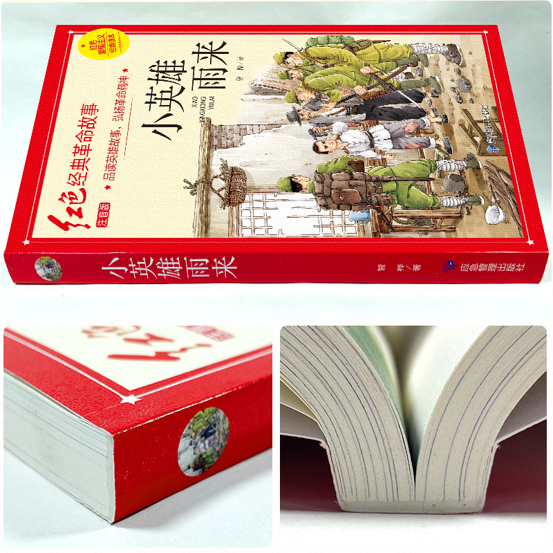 全套25本小学生红色革命经典故事书籍初中爱国主义教育绘本抗日英雄人物彩图注音版小英雄雨来闪闪的红星雷锋的故事铁道游击队八路-图2