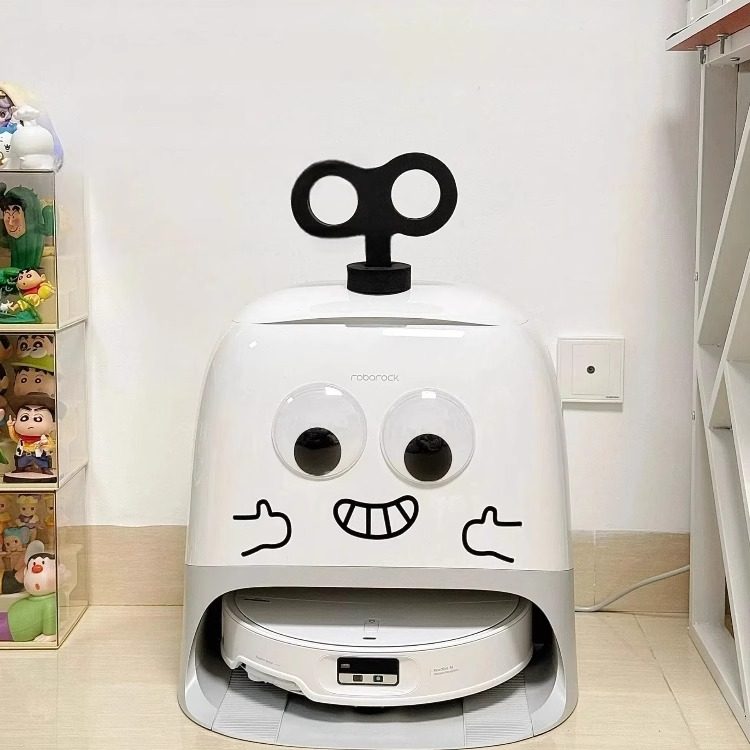 扫地机器人可爱装饰贴纸diy适用于石头小米科沃斯防水不留胶贴画,淘宝优惠券,粉丝福利购,淘宝优惠卷