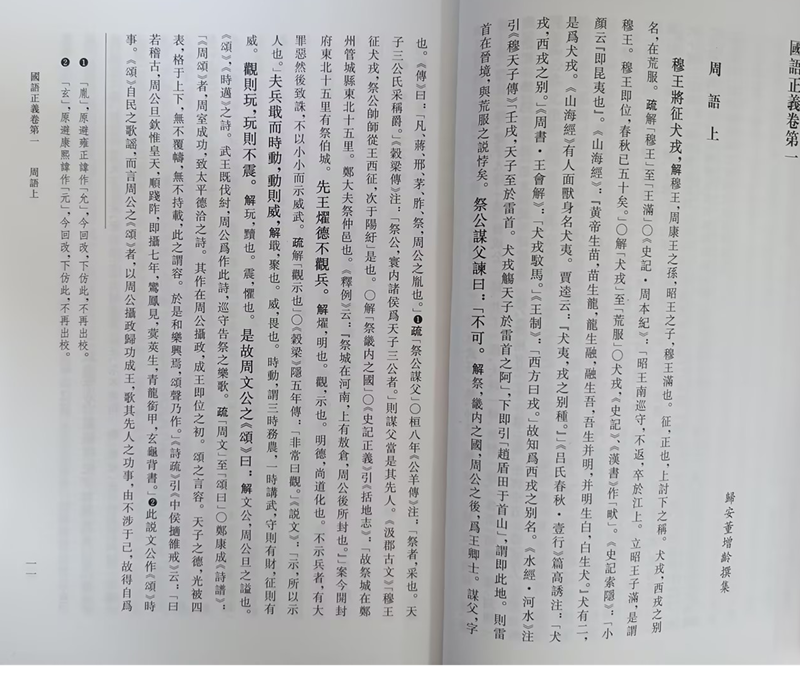 国语正义（上下册） 〔清〕董增龄 撰  北京大学《儒藏》编纂与研究中心 编  金晓东 校点 北京大学旗舰店正版 - 图1