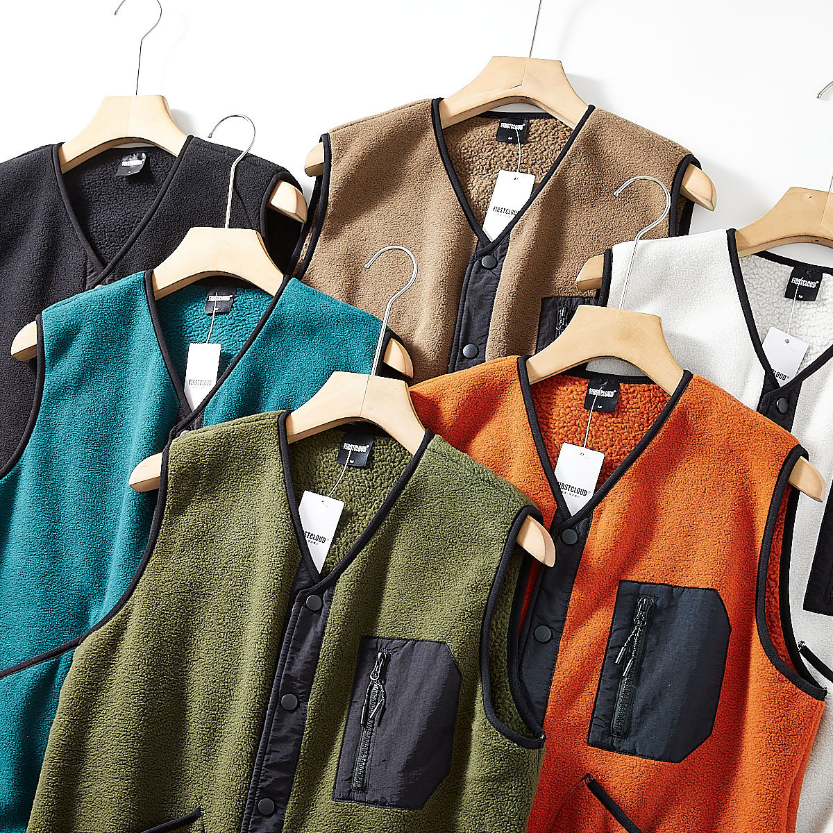 蓄热保暖 摇粒绒羊羔绒防风男士休闲百搭马甲 日系简约背心打底秋,淘宝优惠券,粉丝福利购,淘宝优惠卷