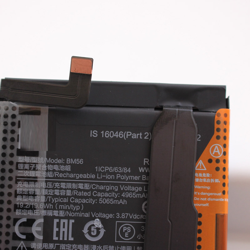 适用Redmi红米k40游戏增强版原厂内置电池手机锂电板GAMING新BM56
