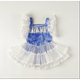 Sailor baby one-piece swimsuit girls summer sun protection women cute seaside pool protection UV 3762