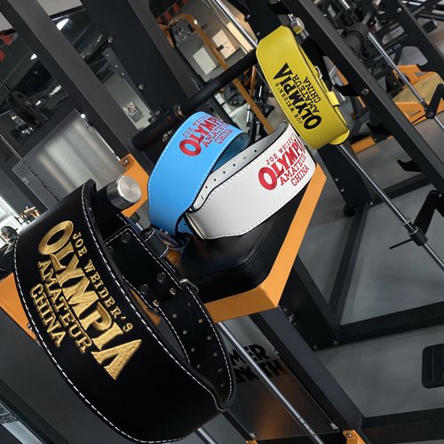 奥赛健身护腰带深蹲硬拉训练力量专业健美男女运动护具健身腰带 - 图2