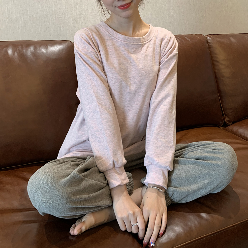 孕妇睡衣休闲套装春秋时尚产后哺乳月子服纯棉秋冬大码待产家居服