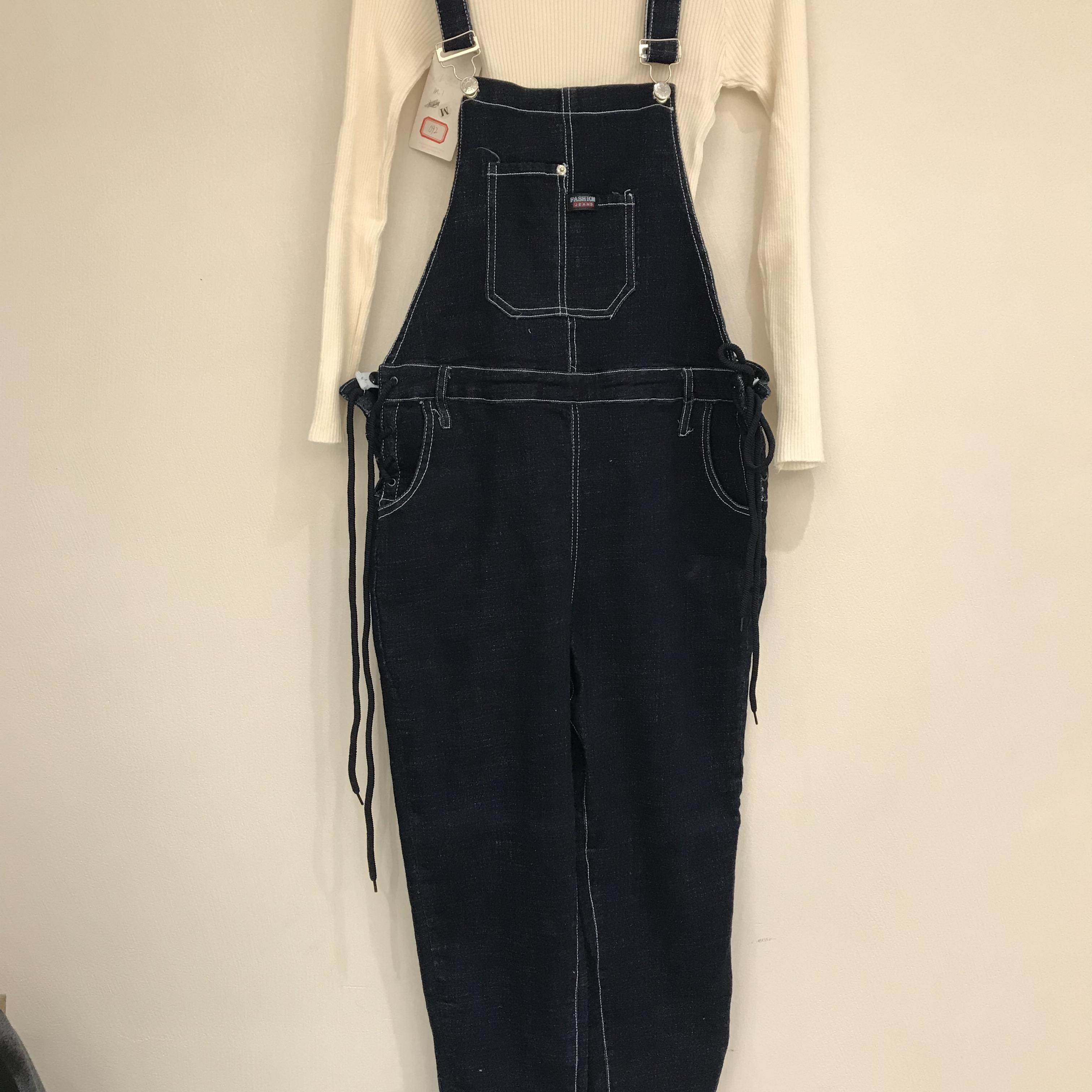 【亏本清仓】孕妇背带裤春秋冬款宽松韩版潮妈裤子显瘦直筒裤春装,淘宝优惠券,粉丝福利购,淘宝优惠卷