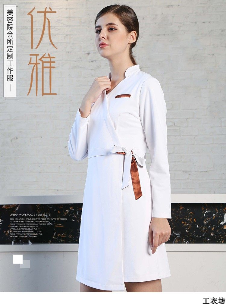 美容师美容院皮肤管理工作服连衣裙 工衣坊2016医护制服