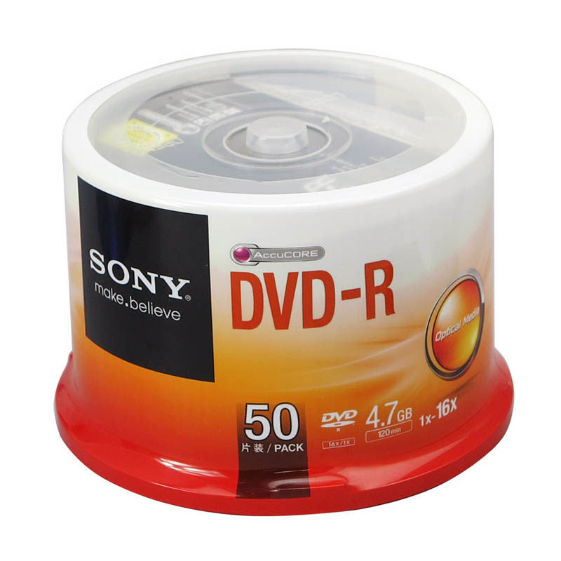 sony原装行货dvd刻录4.7 g刻录盘 荣基数码刻录盘