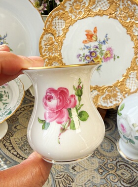 梅森手绘6cm小花瓶1等