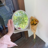 Сеть красного зеркала на рабочем столе зеркало с двойным зеркалом INS Wind Girl Heart Desktop может встать в общежитие Большое студенческое заправка