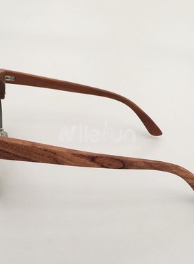 墨镜金属鼻梁圆形半框太阳眼镜