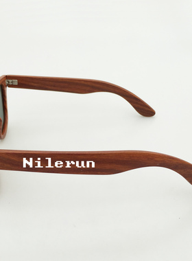 墨镜红檀木全框时尚风太阳眼镜