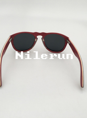 墨镜男士蓝色椭圆形开车太阳眼镜