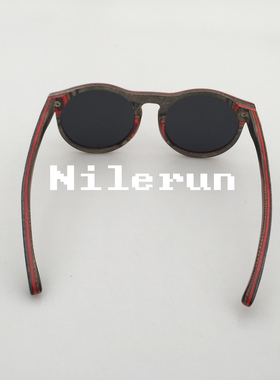 墨镜欧美灰色复古风圆形太阳镜