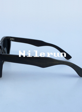 大脸复古风黑色方形韩版太阳镜