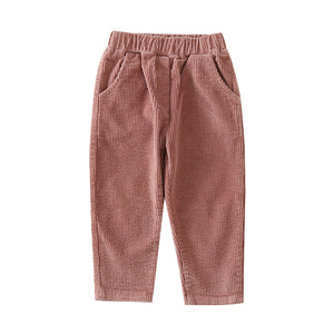 秋冬季新款灯芯绒休闲裤