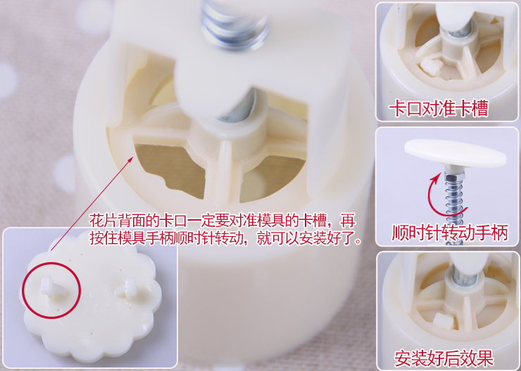 中秋月饼烘培模具定制手压刻字绿豆糕圆形花片logo定做月饼模具