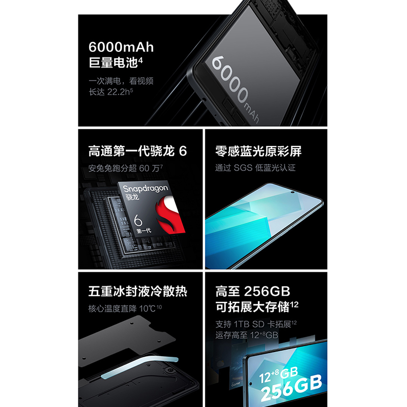 新品立减350元 vivo iQOO Z8x 手机全网通5G 学生拍照游戏正品全新vivo手机 iqooz8x iqooz8 iQOO官方旗舰店 - 图2