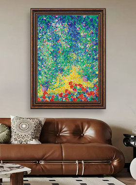 巴特勒名作伯爵花园 现代玄关简约装饰画书房走道背景墙欧式挂画