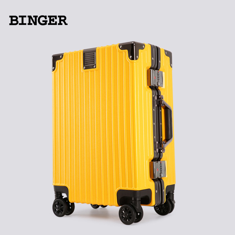 binger网红女男小型20寸24拉杆箱 binger旅行箱