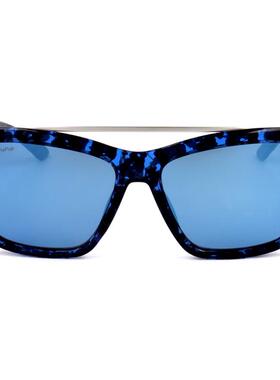 代购Smith女士太阳镜防紫外线清晰视野抗强光耐磨损猫眼型蓝色