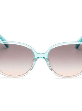 代购kate spade女士太阳镜防紫外线遮光抗强光清晰视野蓝色圆形