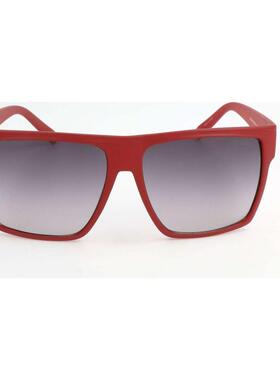 代购GUESS男士太阳镜防紫外线遮光清晰视野轻便佩戴红色方形框