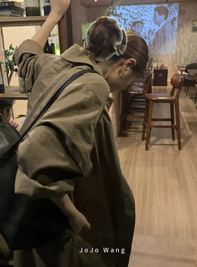 针织miu~好喜欢气质发圈女扎头发