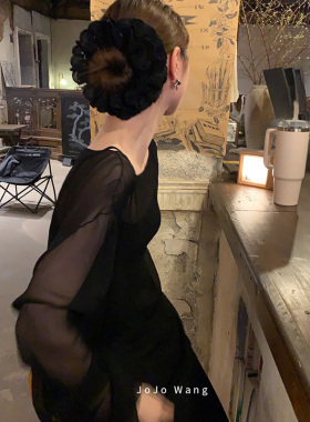 蕾丝高级感大肠发圈女发绳