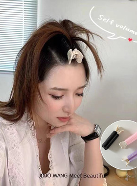 刘海蓬松夹发夹女发圈顶夹夏日