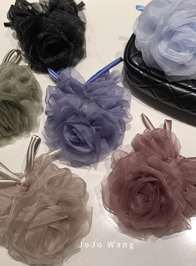 三种戴法绝美仙子花朵发圈肠圈