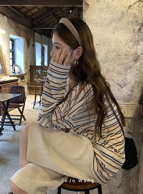 高级感针织~绒绒的立体发箍女