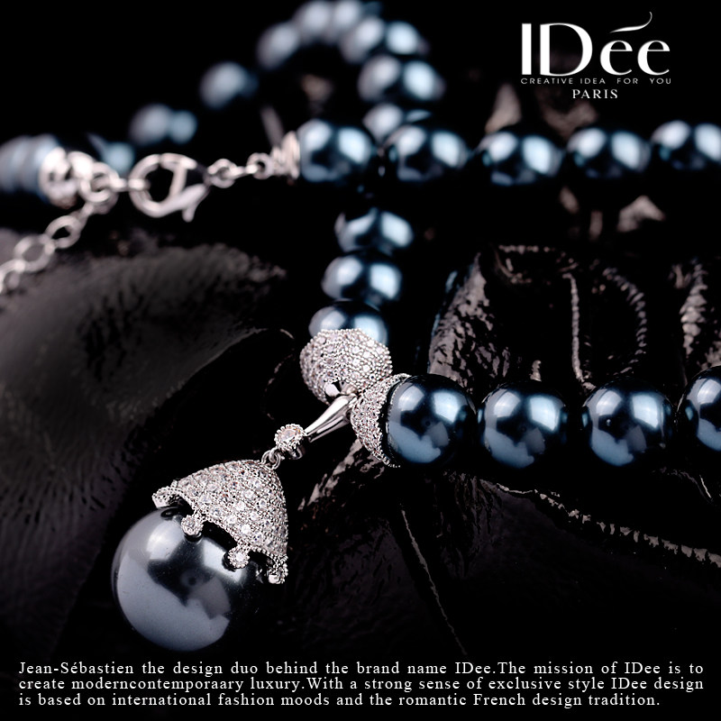 法国idee项链饰品套装女高级颈链 idee组合套装