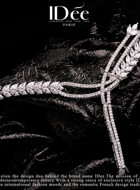 轻奢小众设计个性艺术项链