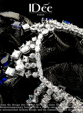 个性艺术项链时尚小众配饰