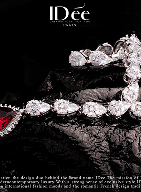 轻奢时尚艺术项链饰品