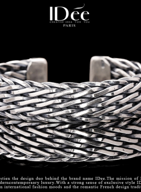 轻奢小众个性艺术手镯手链饰品