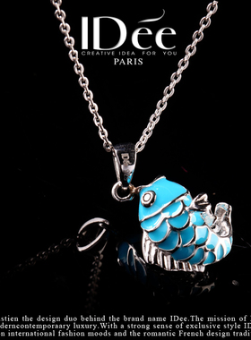 轻奢小众设计吊坠项链饰品