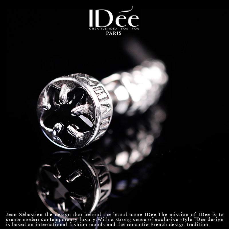 法国idee狼牙男个性嘻哈潮男女耳钉 idee耳钉