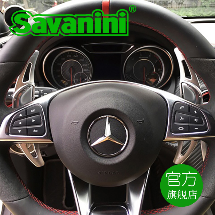 适用于新款奔驰AMG A45CLA45C63S63GLA45换挡拨片AMG改装加长拨片 - 图0