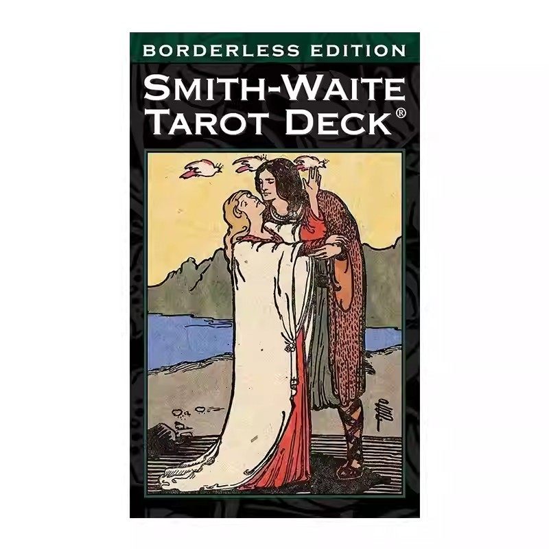 正版塔luo牌英文无边框版SmithWaiteTarot百年卡特中文版老手,淘宝优惠券,粉丝福利购,淘宝优惠卷