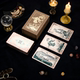 ບັດ Tarot ທີ່ແທ້ຈິງທີ່ນິຍົມ Waiter Portable Iron Box Cards