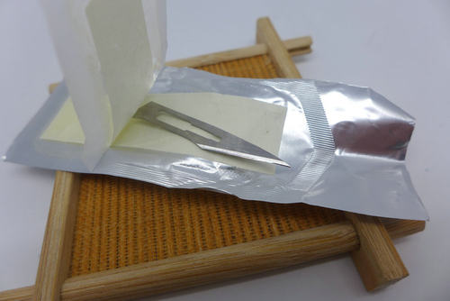 日本进口FEATHER羽毛牌10号11号12号23号独立无菌刀片手机维修刀 - 图1