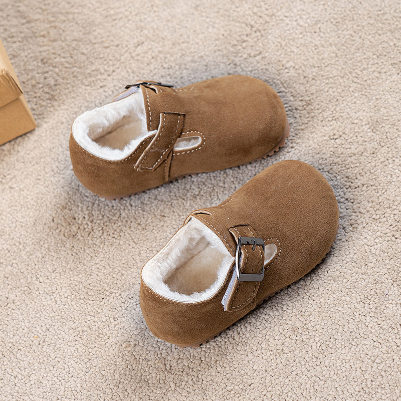 儿童勃肯鞋冬季女童大棉鞋宝宝加绒加厚保暖冬鞋男童防冻豆豆鞋潮,淘宝优惠券,粉丝福利购,淘宝优惠卷