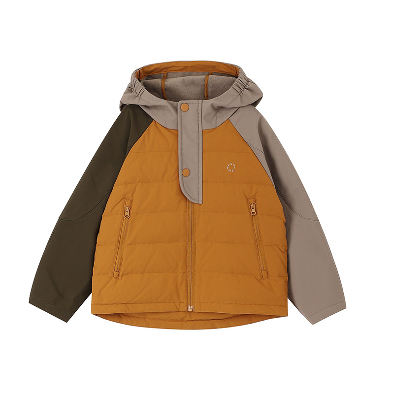 允儿妈女童冬季90白鸭绒软壳拼接羽绒服儿童杜邦三防羽绒外套潮,淘宝优惠券,粉丝福利购,淘宝优惠卷