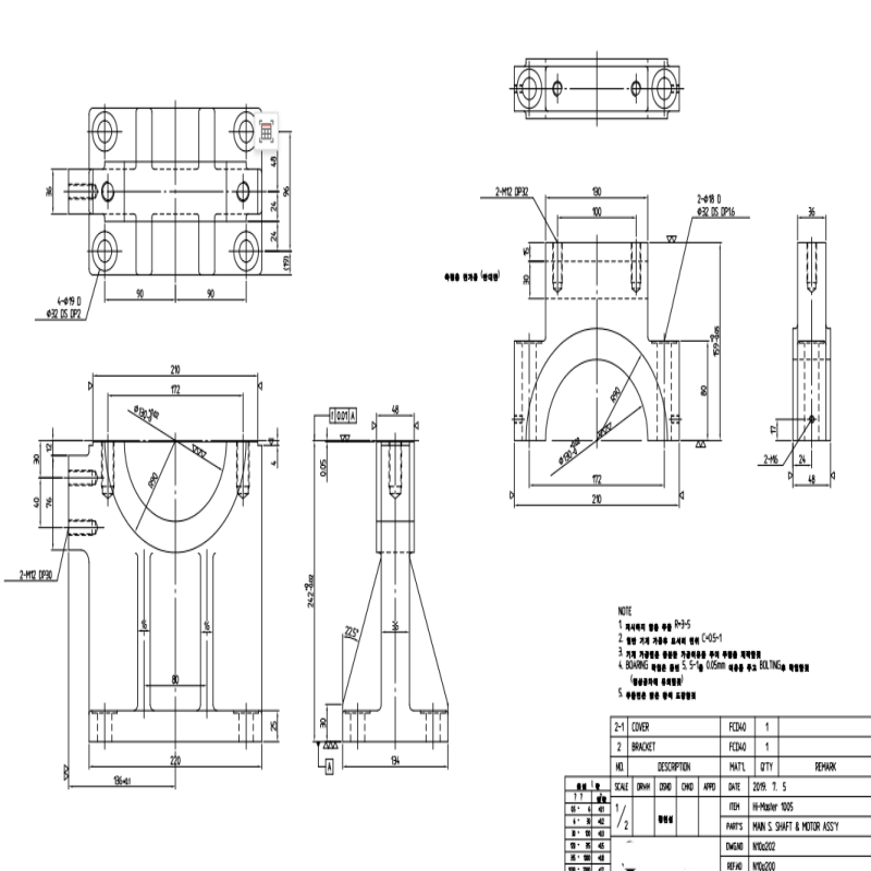 UG/Solidworks建模机械设计运动仿真动画三维转二维工程图CAD代画 - 图3