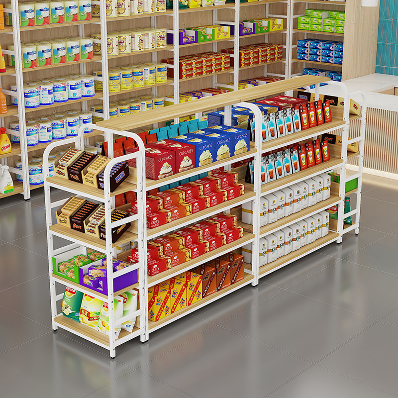 双面中岛展示柜超市母婴店货架鞋架便利店多层零食架文具店展示架,淘宝优惠券,粉丝福利购,淘宝优惠卷