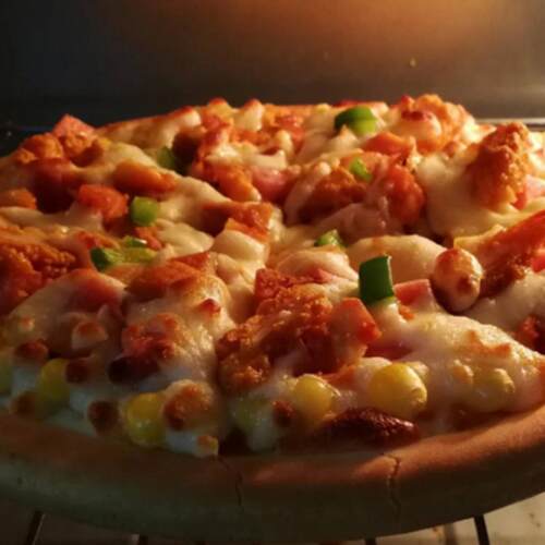 8英寸披萨饼底原料意式披萨薄饼有边饼胚8寸pizza比萨皮匹萨烘培 - 图1