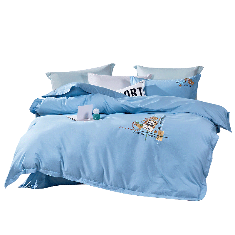 富安娜家纺纯棉全棉床上四件套学生宿舍床单被套床上用品,淘宝优惠券,粉丝福利购,淘宝优惠卷