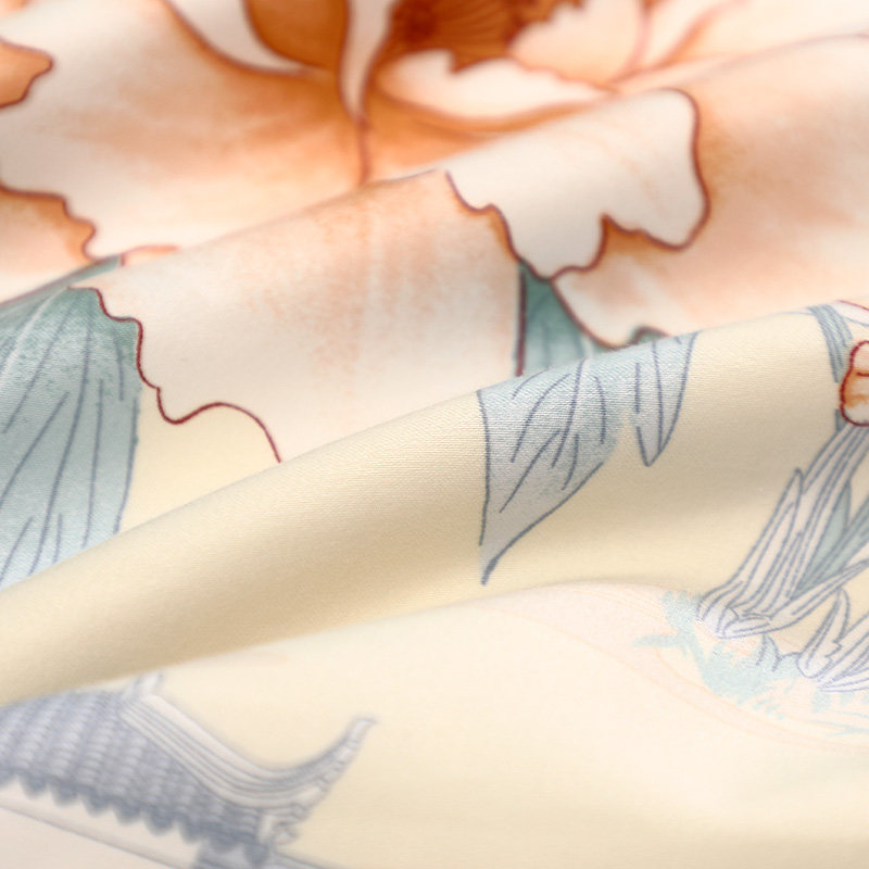 富安娜加厚磨毛四件套60支纯棉全棉被套防尘被罩保暖秋冬季套件,淘宝优惠券,粉丝福利购,淘宝优惠卷