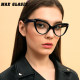 European and American new street style retro large frame cat eye sunglasses